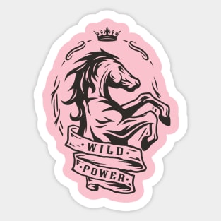 equestrian barn life horse Sticker